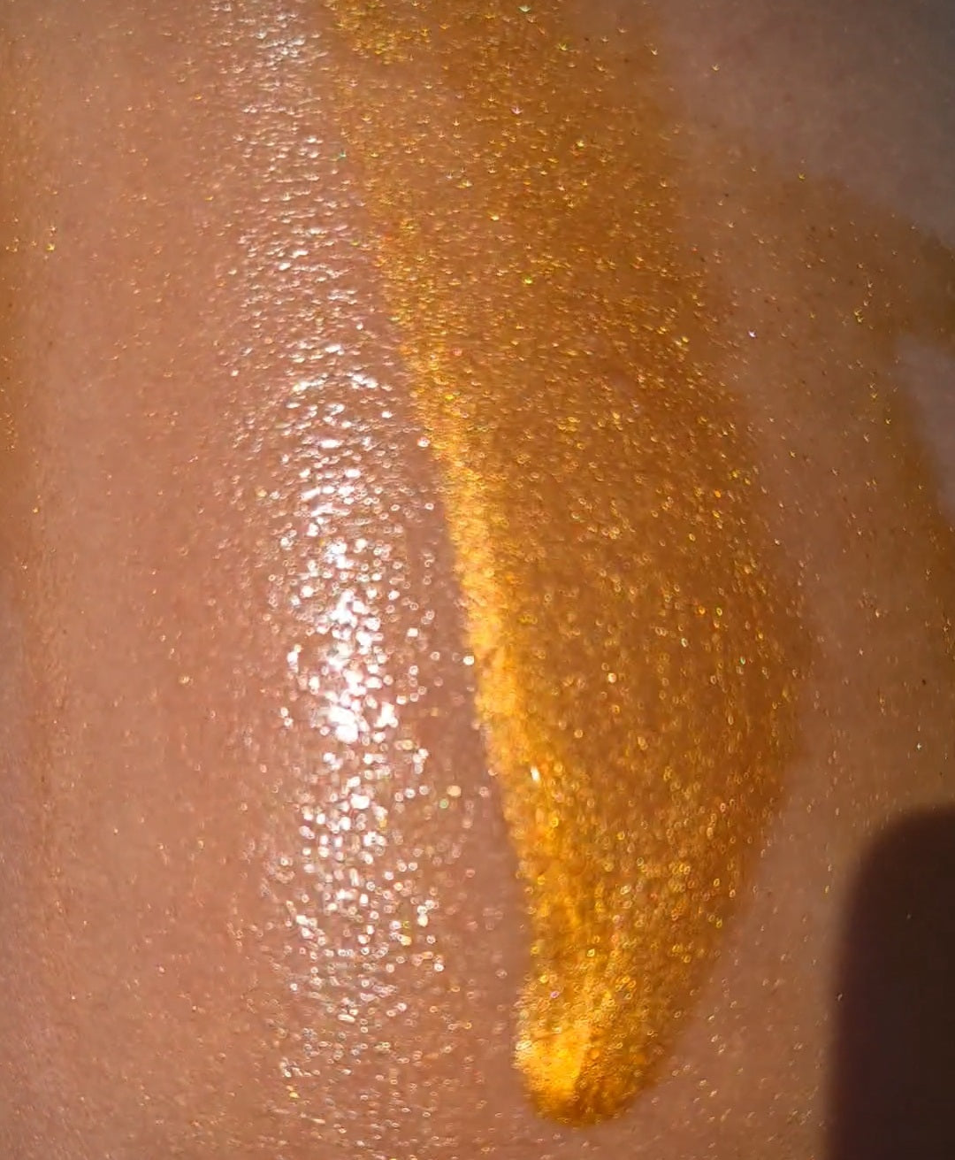 Bronzé oil shimmer and glitter, 100 mL